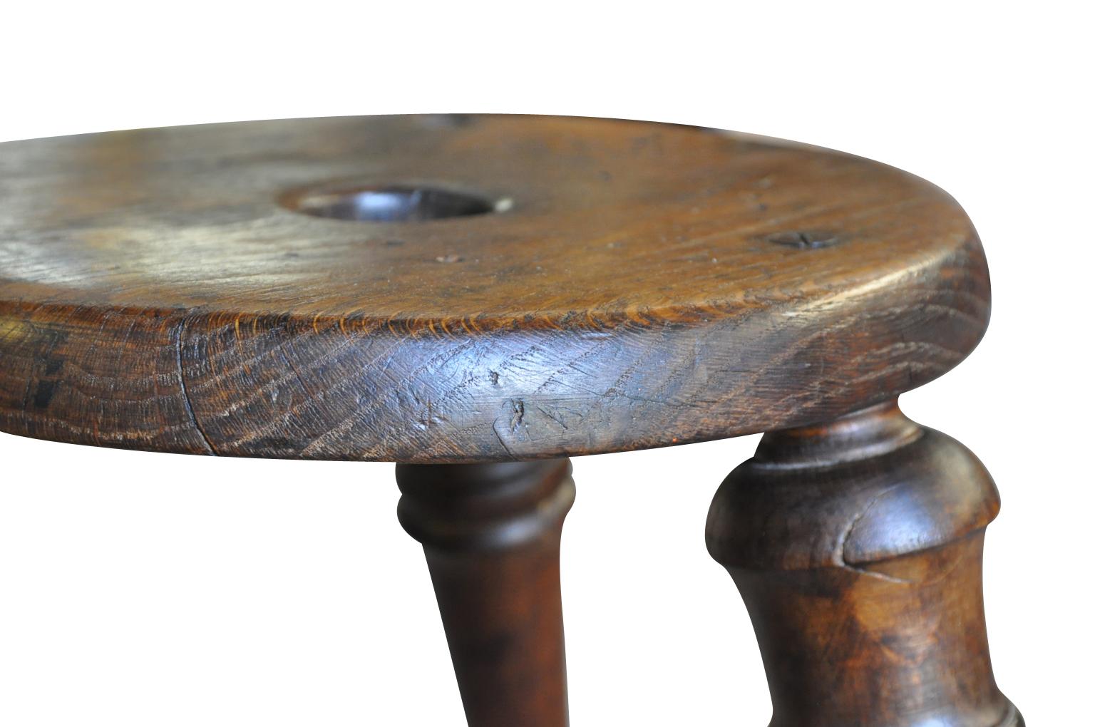French 19th Century Stool For Sale 1