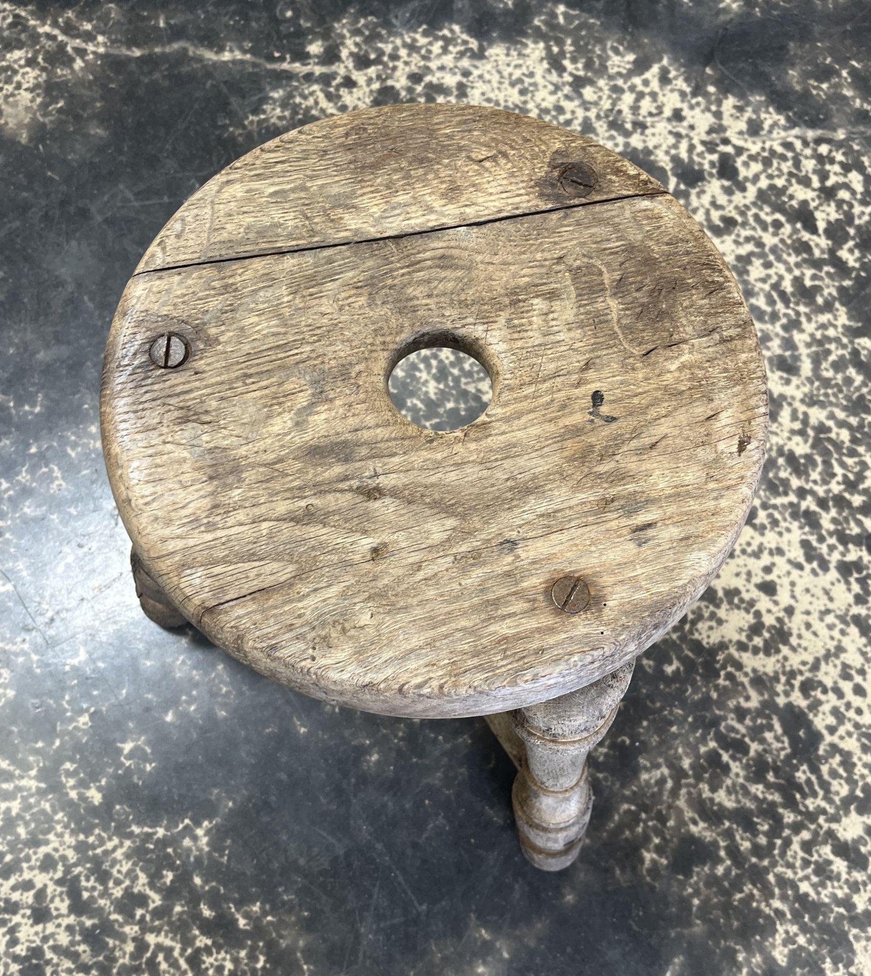 Taburete francés del siglo XIX Roble en venta