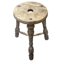 Taburete francés del siglo XIX