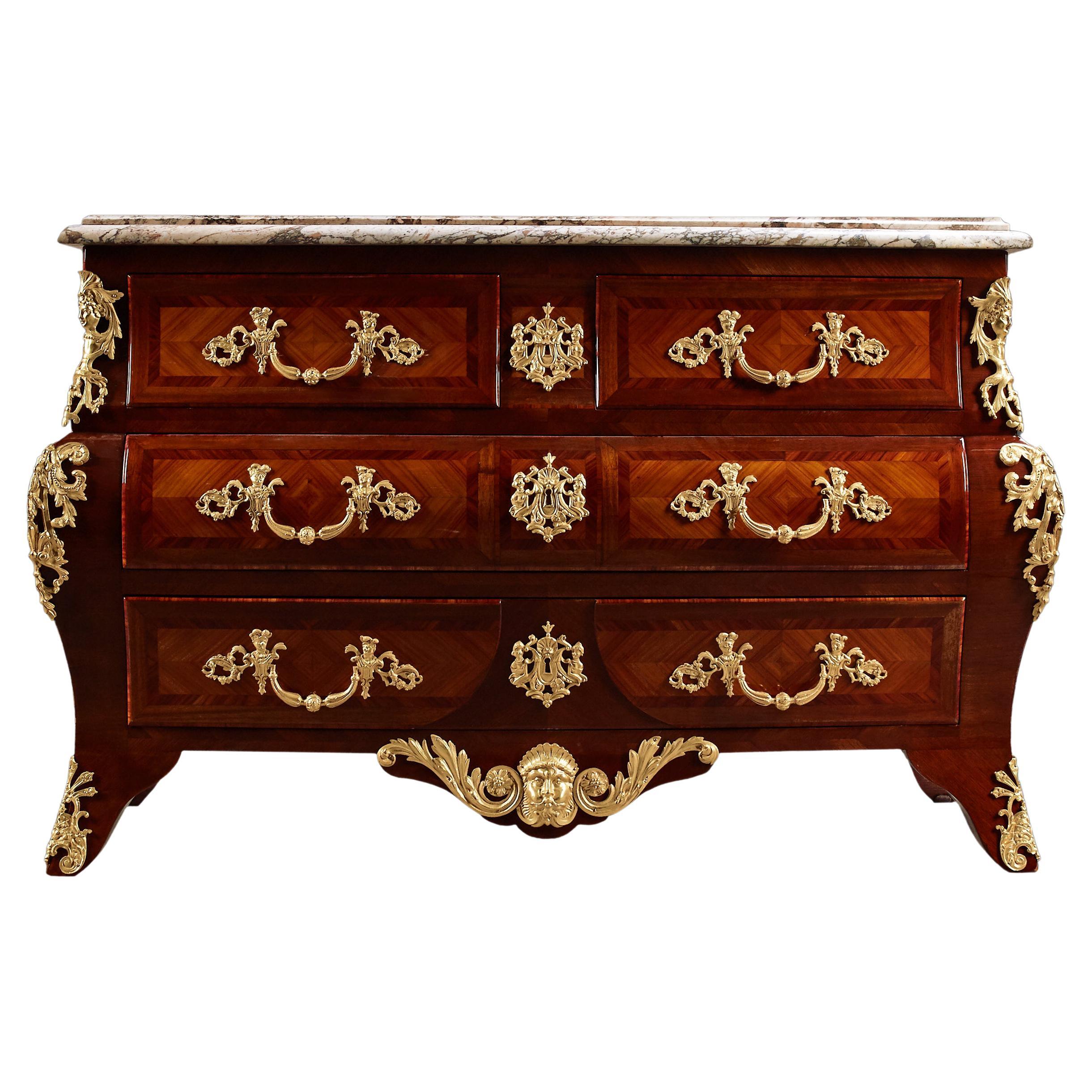 Commode Louis XVI, 19e siècle, style français