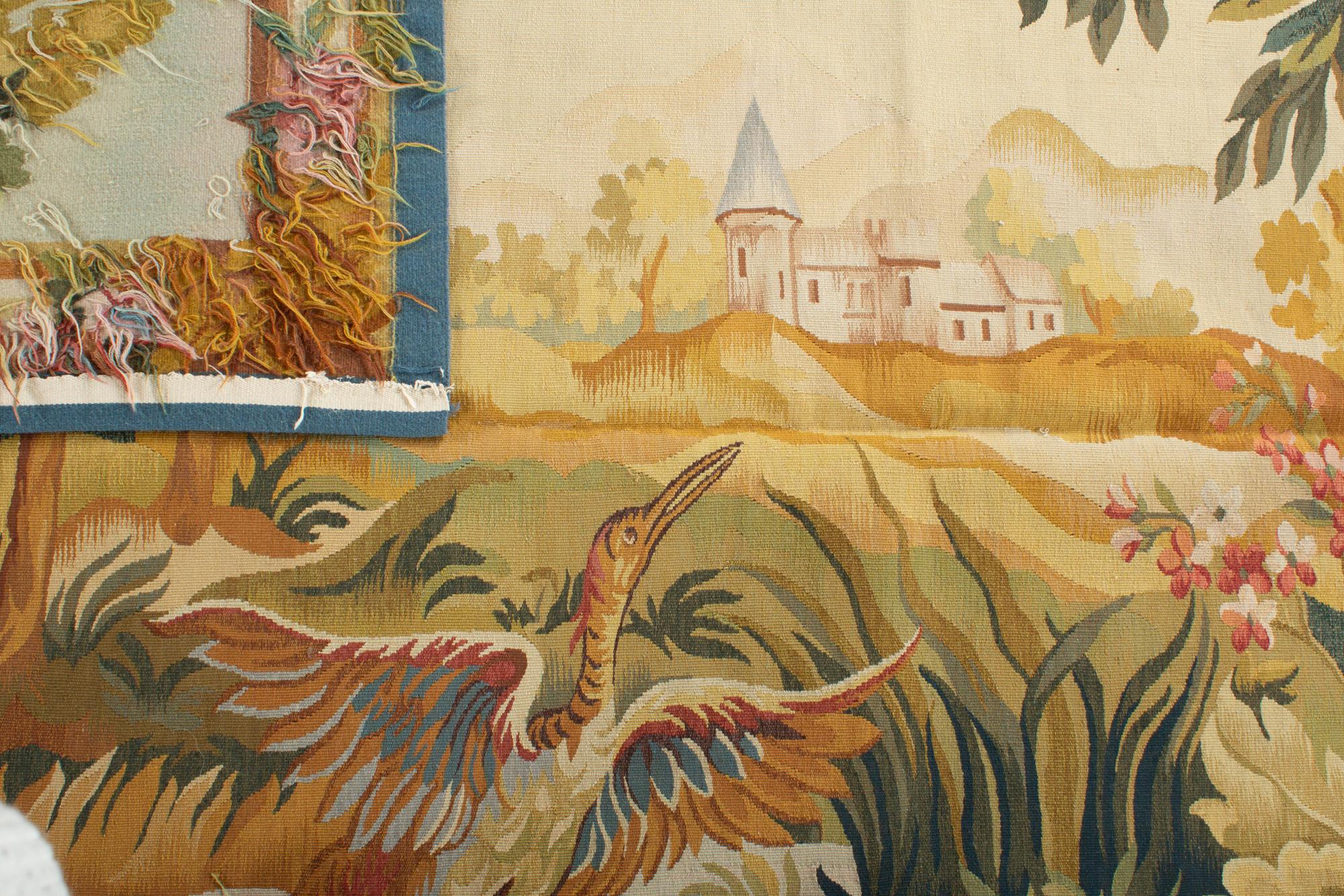 French 19th Century Style Landscape Tapestry For Sale 1