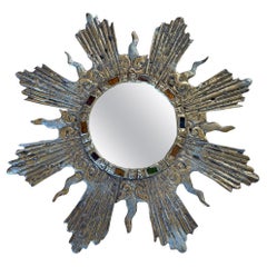 French 19th Century Sunburst Mirror French 19th Century Sunburst Mirror