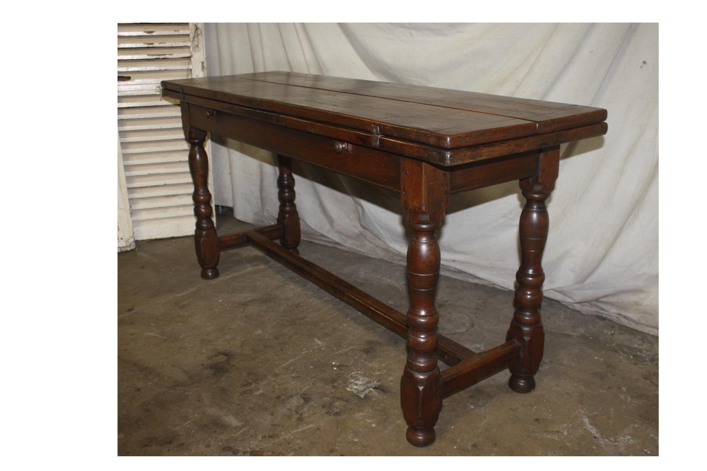 French 19th century table 