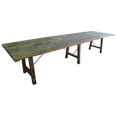 French 19th Century Table Vigneron Dining Table