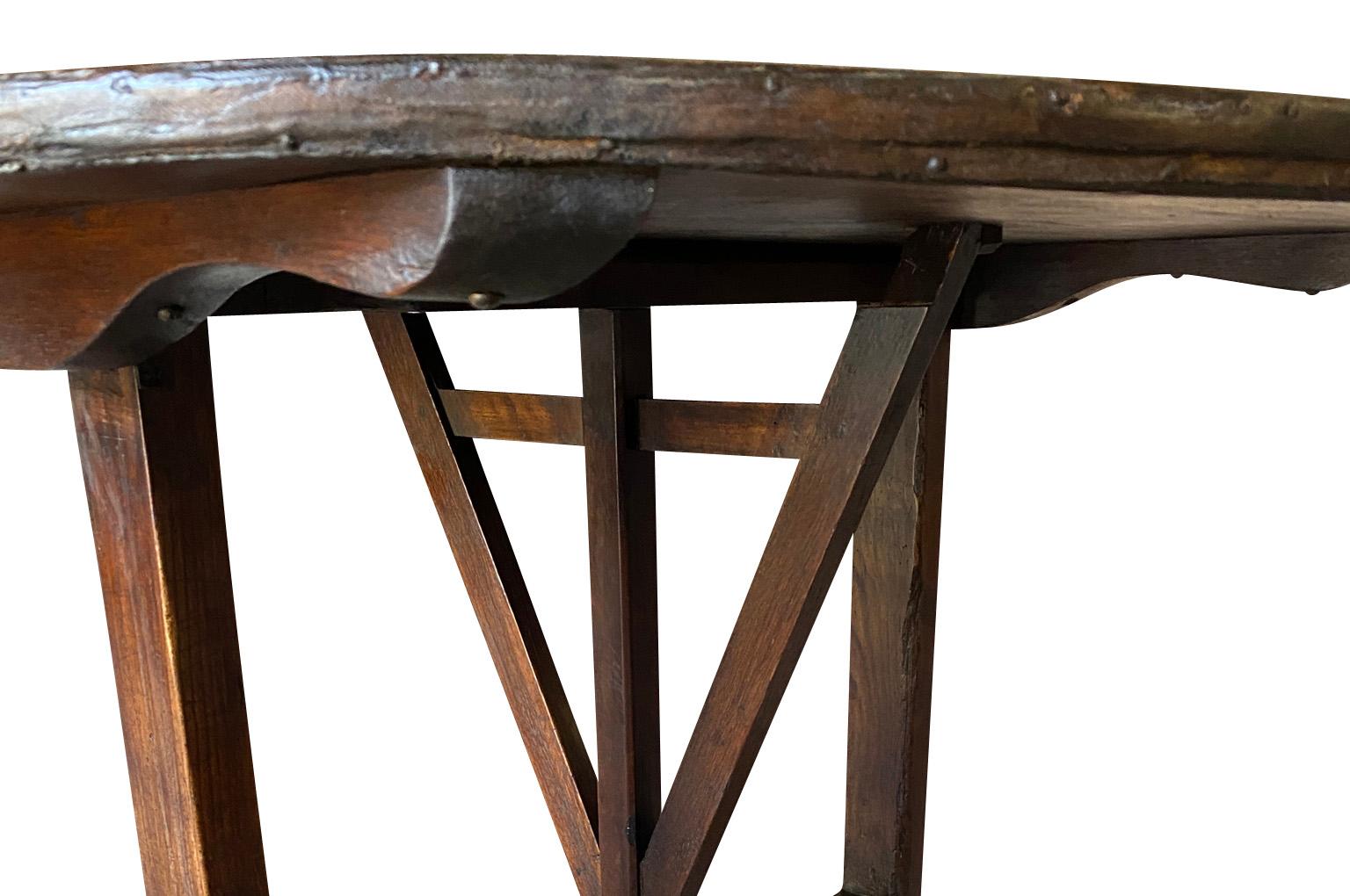 French 19th Century Table Vigneron - Wine Tasting Table 6