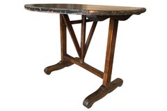 French 19th Century Table Vigneron - Wine Tasting Table