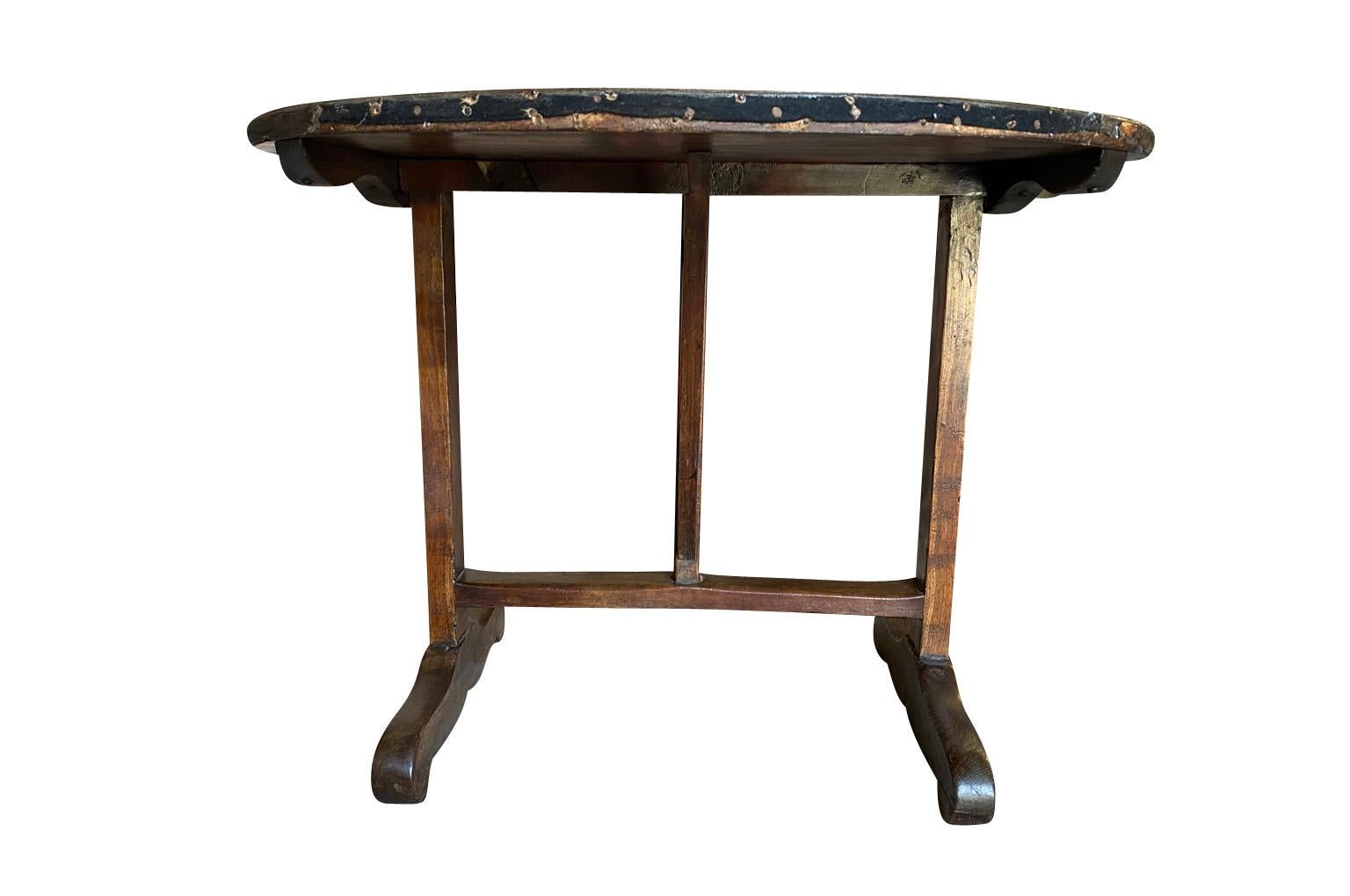 French 19th Century Table Vigneron - Wine Tasting Table 1