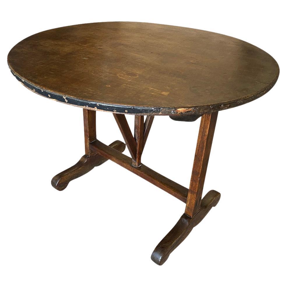French 19th Century Table Vigneron - Wine Tasting Table