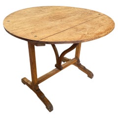 French 19th Century Table Vigneron - Wine Tasting Table