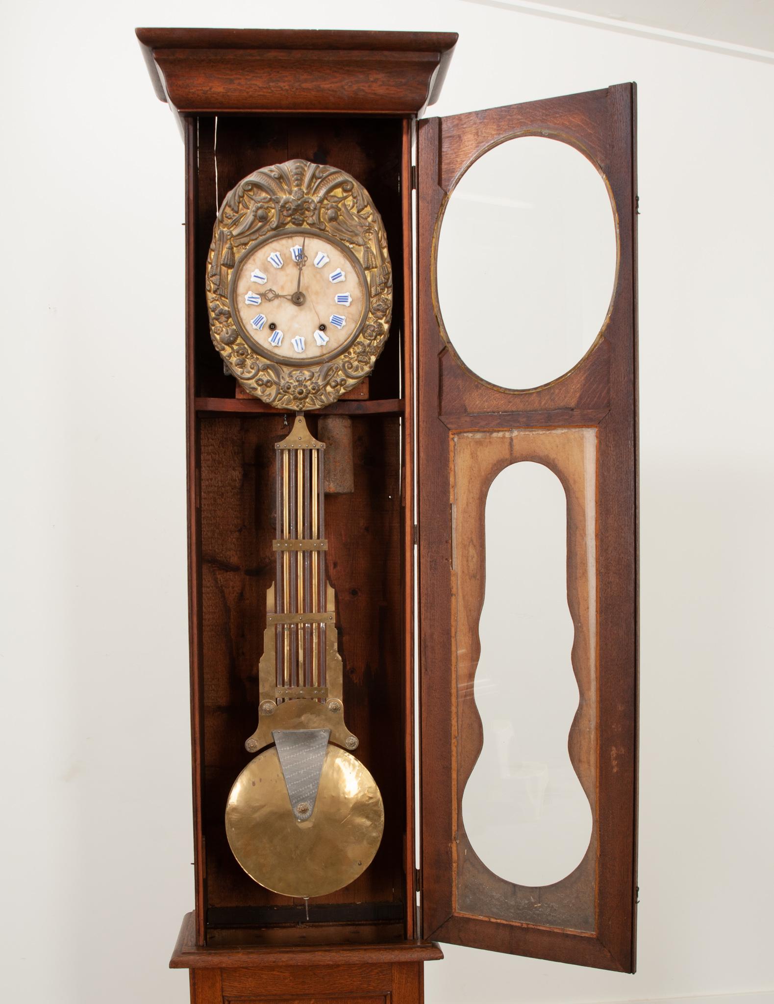 French 19th Century Tall Case Clock For Sale 2