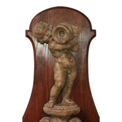 French 19th Century Terra Cotta Wash Basin