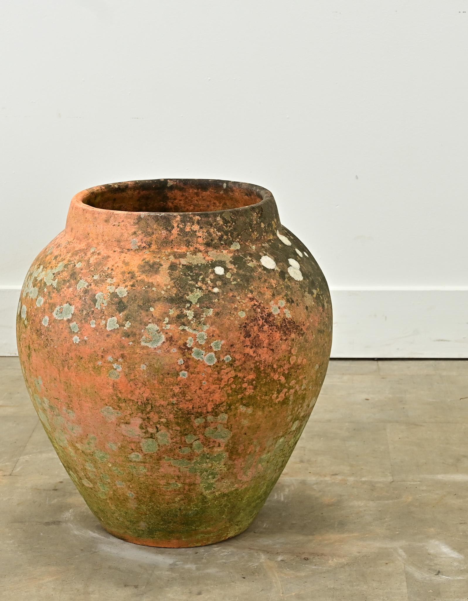 Calco Vaso di terracotta francese del XIX secolo in vendita