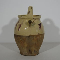 French 19th Century, Terracotta Jug or Water Cruche