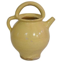 French 19th Century, Terracotta Jug or Water Cruche