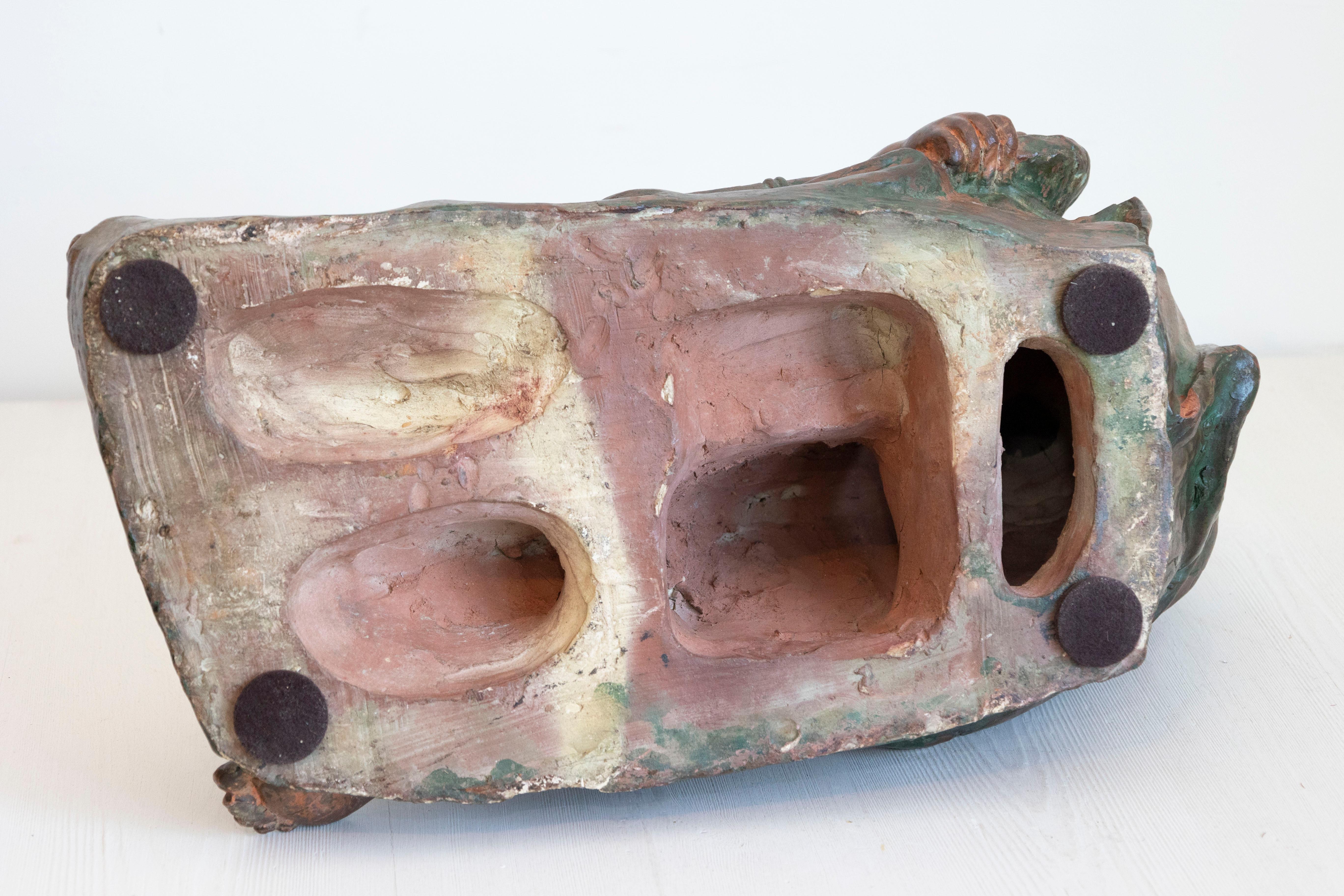 Cupido dormiente in terracotta francese del XIX secolo dopo Giovacchino Fortini in vendita 3