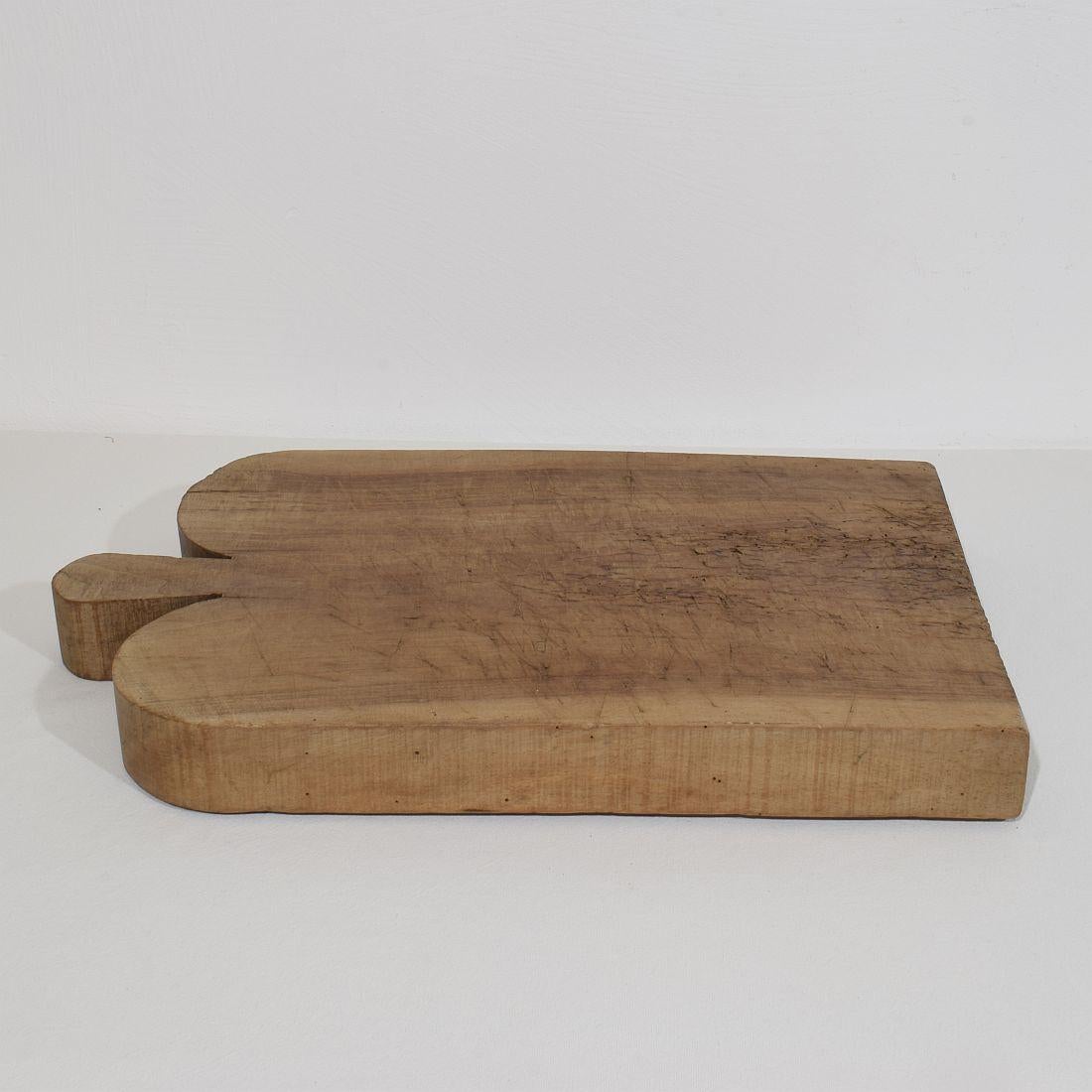 French 19th Century, Thick Wooden Chopping or Cutting Board 10
