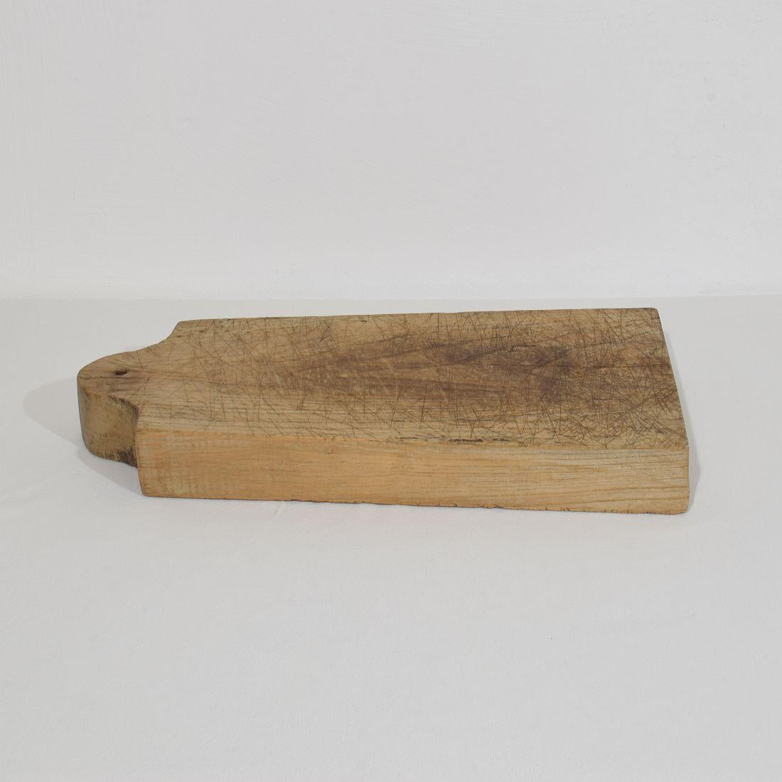 French 19th Century, Thick Wooden Chopping or Cutting Board For Sale 10