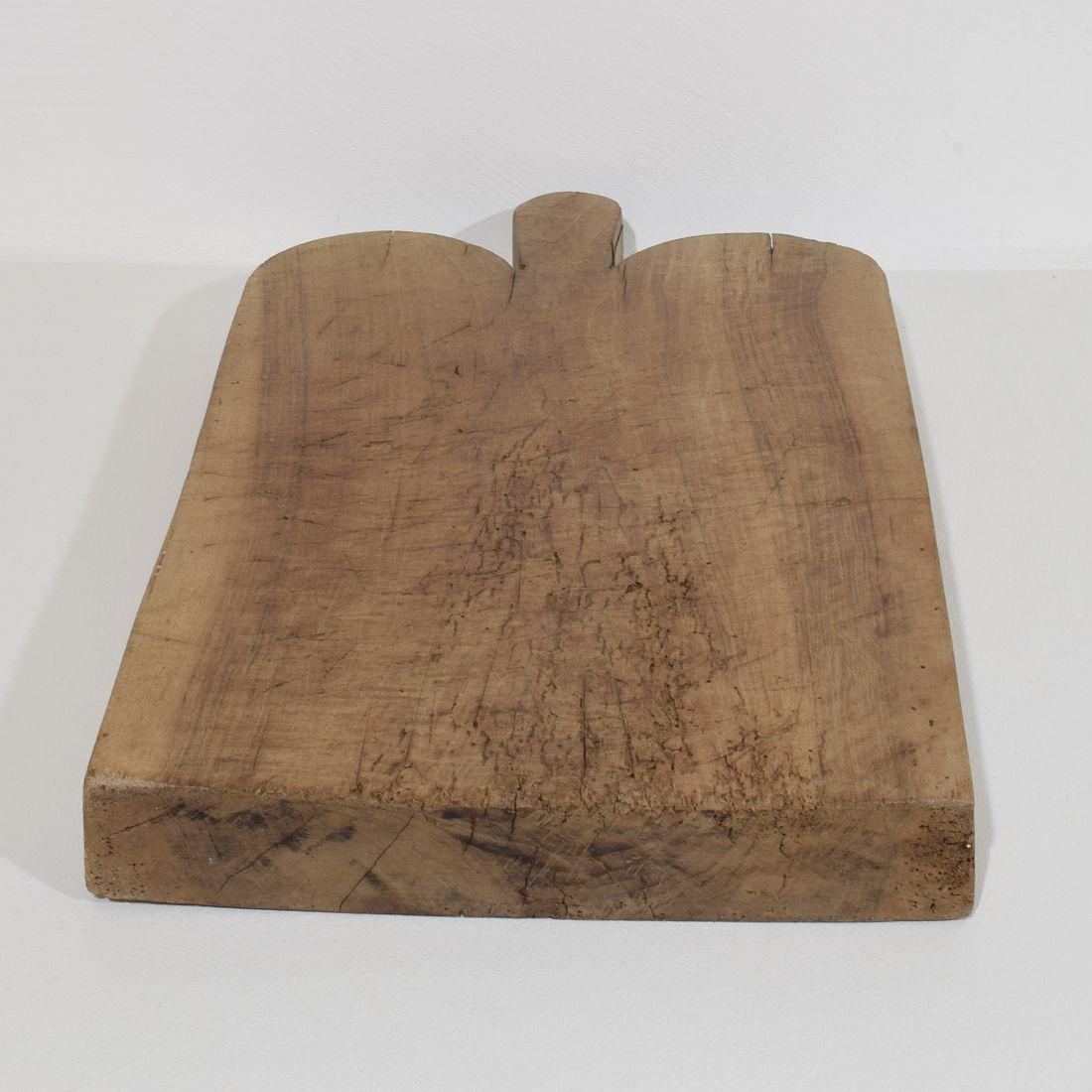 French 19th Century, Thick Wooden Chopping or Cutting Board 11