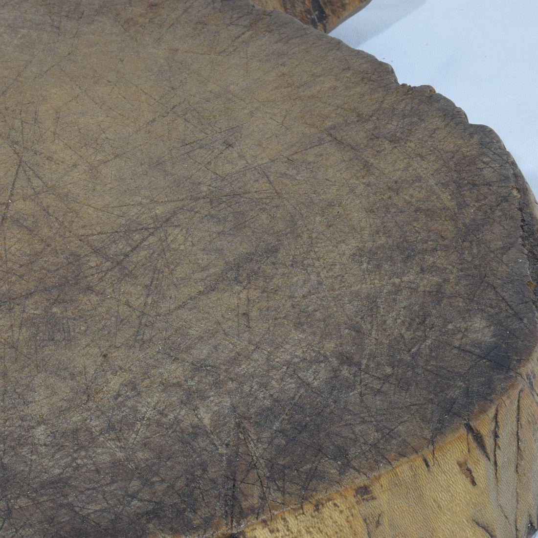 French 19th Century, Thick Wooden Chopping or Cutting Board im Angebot 9