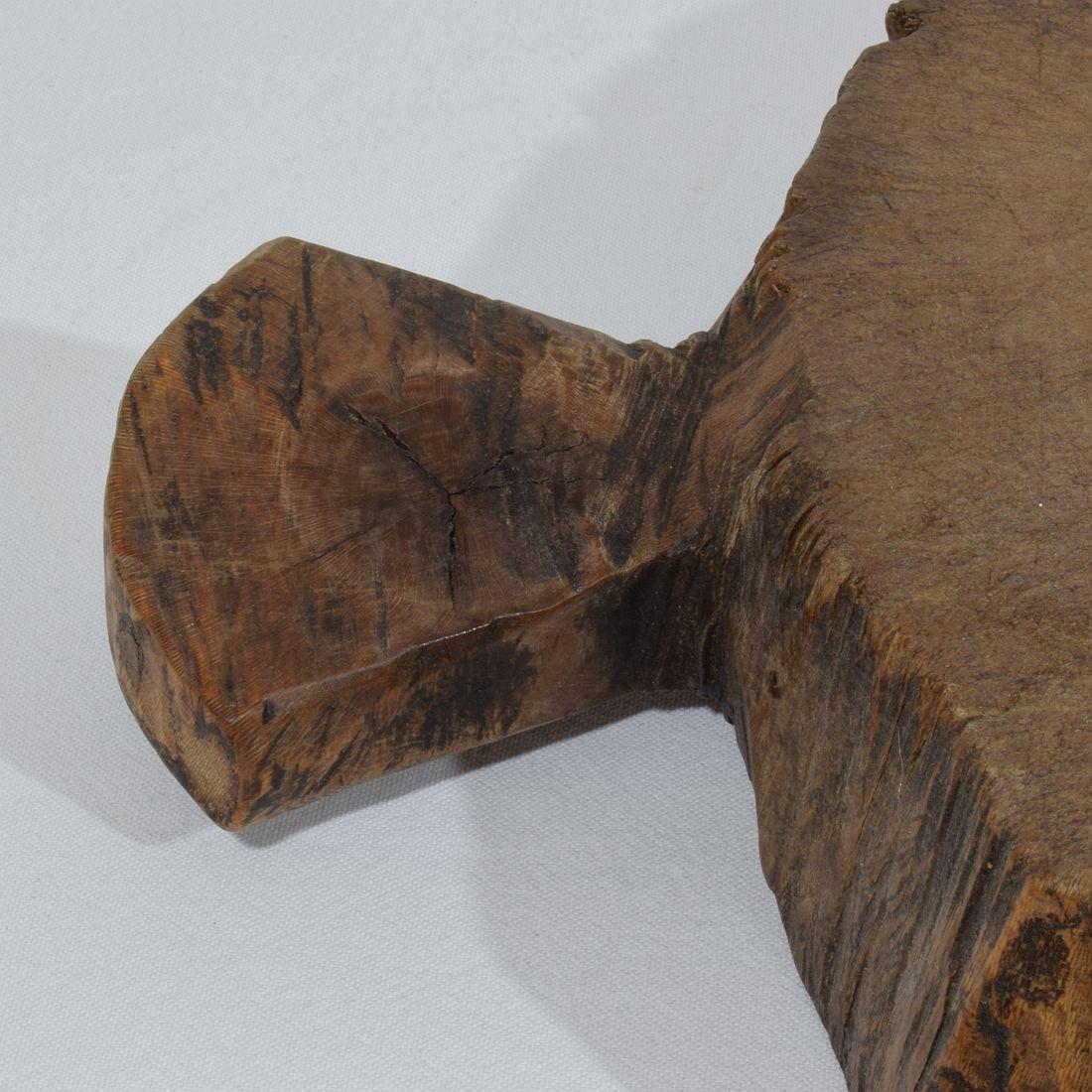French 19th Century, Thick Wooden Chopping or Cutting Board im Angebot 11