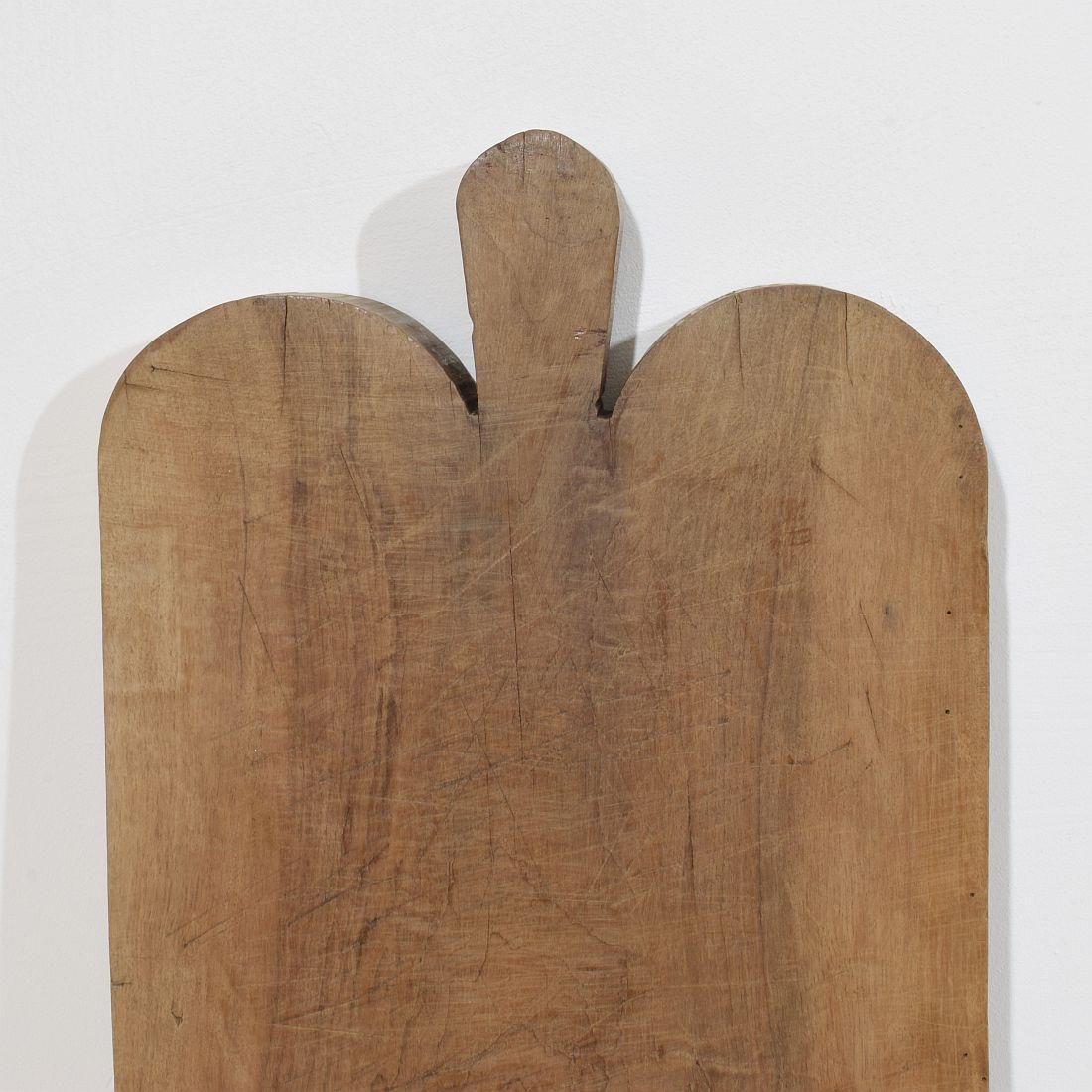 French 19th Century, Thick Wooden Chopping or Cutting Board 5