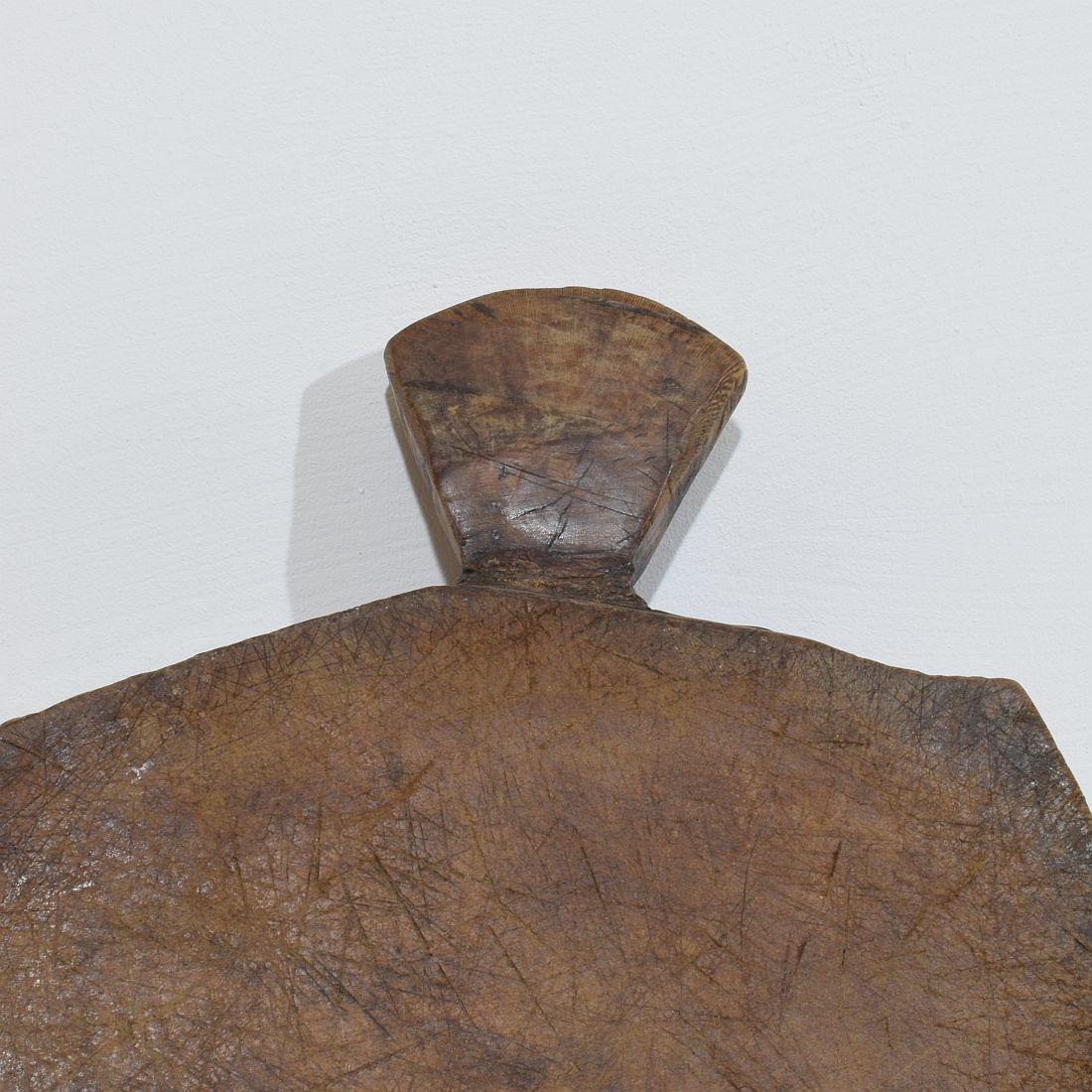 French 19th Century, Thick Wooden Chopping or Cutting Board im Angebot 1