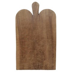 French 19th Century, Thick Wooden Chopping or Cutting Board