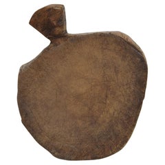 French 19th Century, Thick Wooden Chopping or Cutting Board