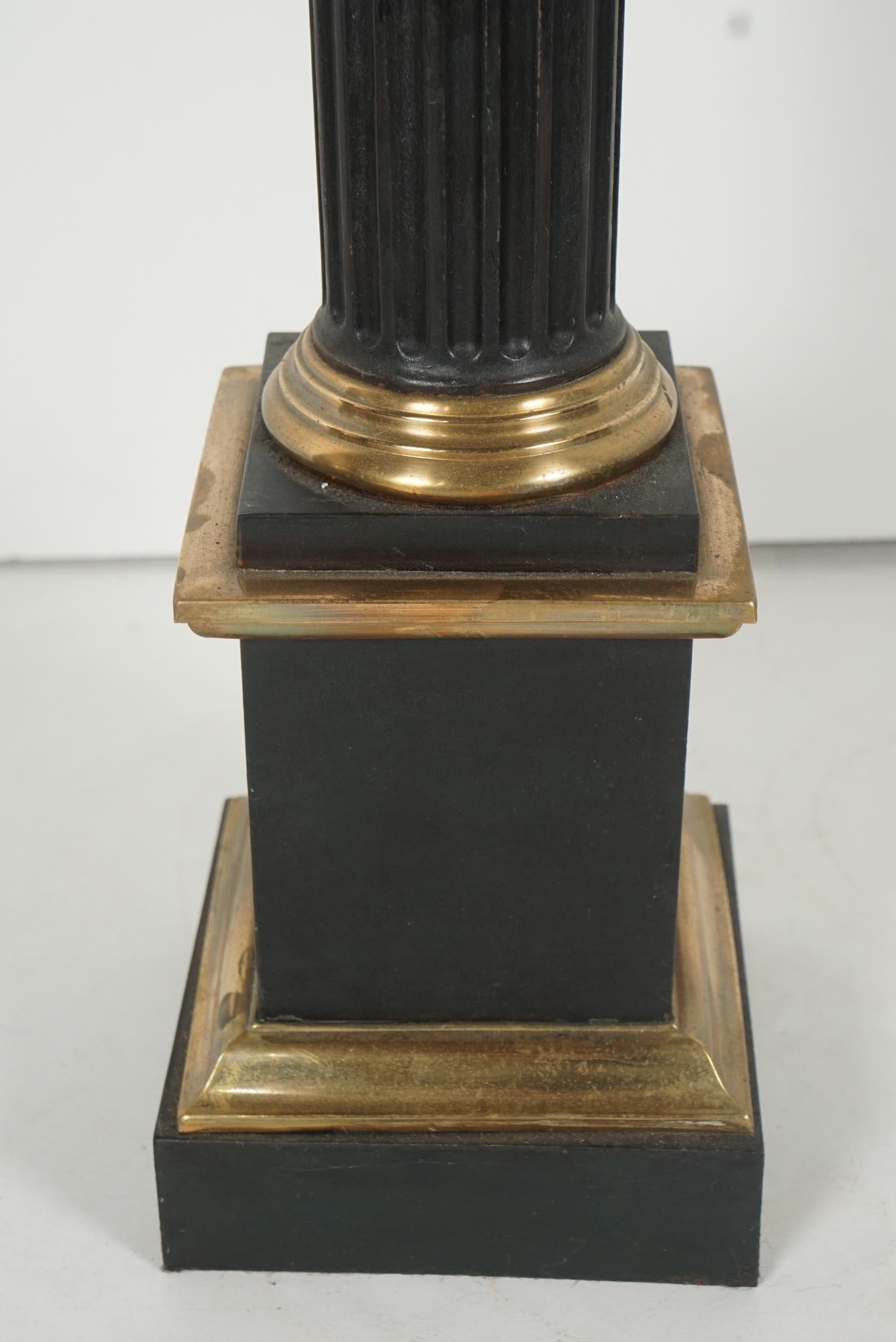 Bronze Tole Sinumbra français du 19ème siècle  Lampe de la succession de Paul et Bunny Mellon en vente