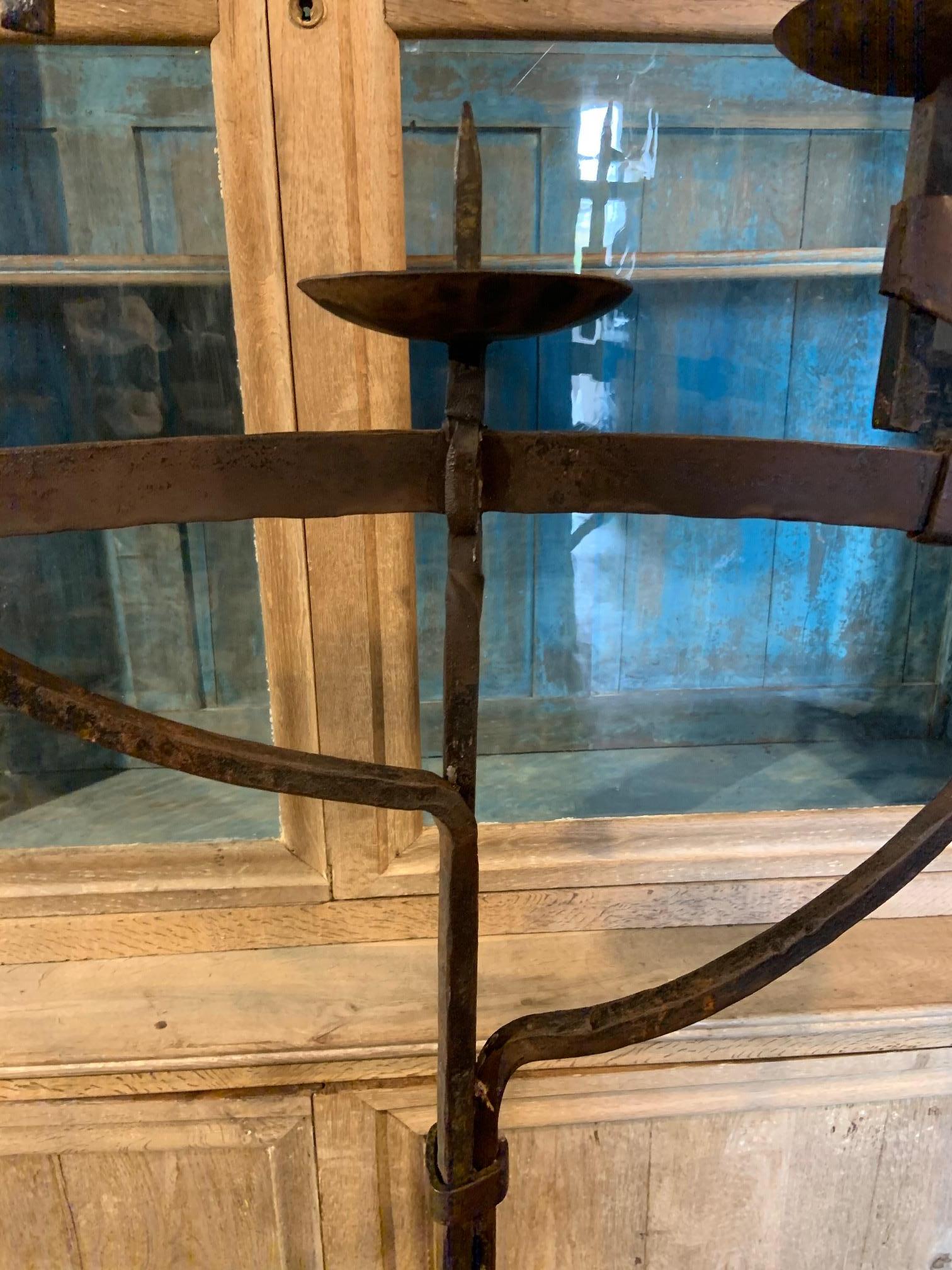 Iron French 19th Century Torchère For Sale