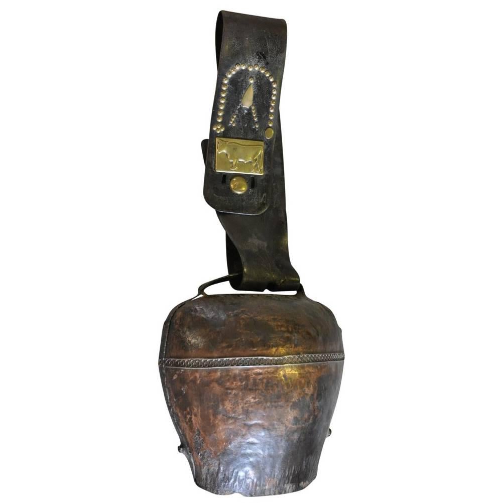 French 19th Century Toro Bell, Bull Bell