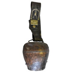 Antique French 19th Century Toro Bell, Bull Bell