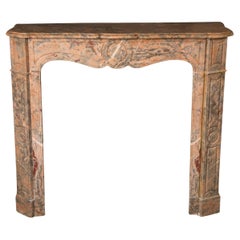 French 19th Century Transition (Louis XV – Louis XVI) Marble Mantel