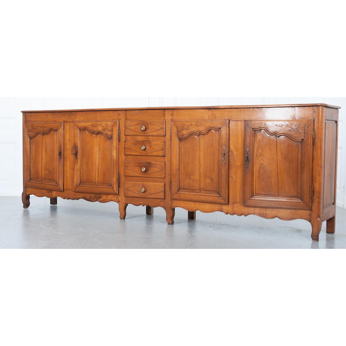 French 19th Century Transitional Fruitwood Enfilade 7