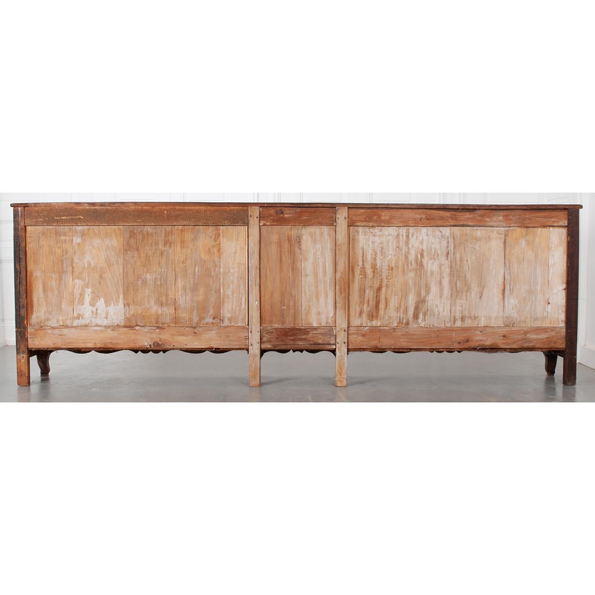 French 19th Century Transitional Fruitwood Enfilade 9