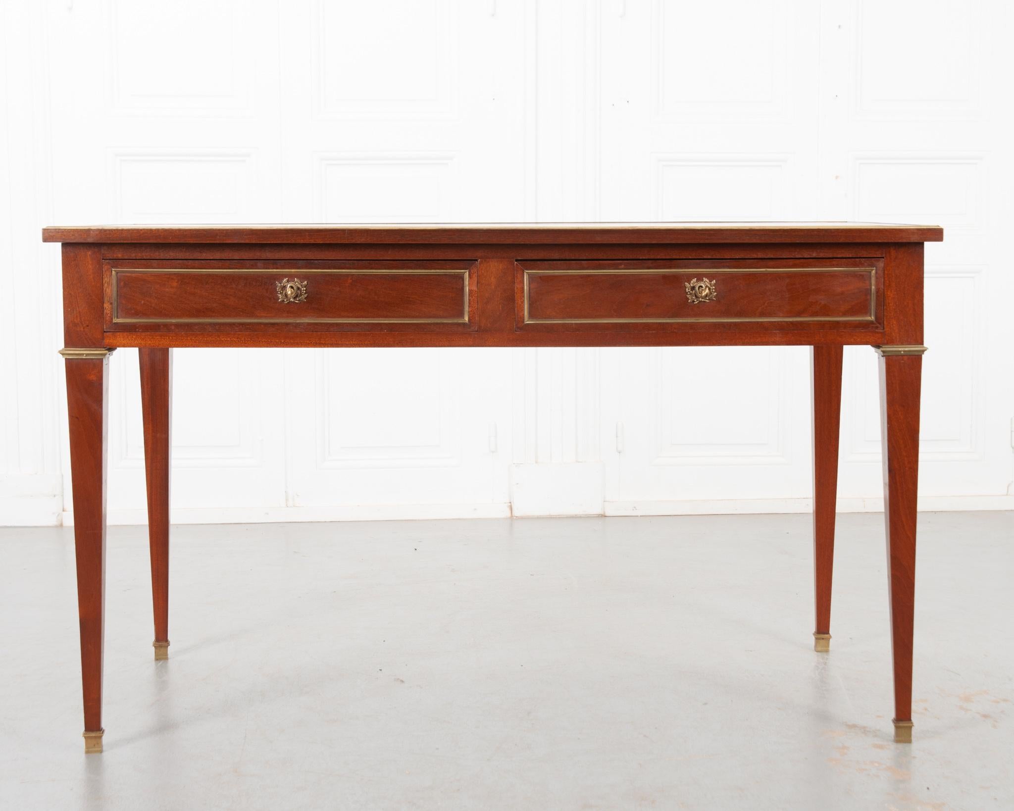 Other French 19th Century Transitional Mahogany Desk