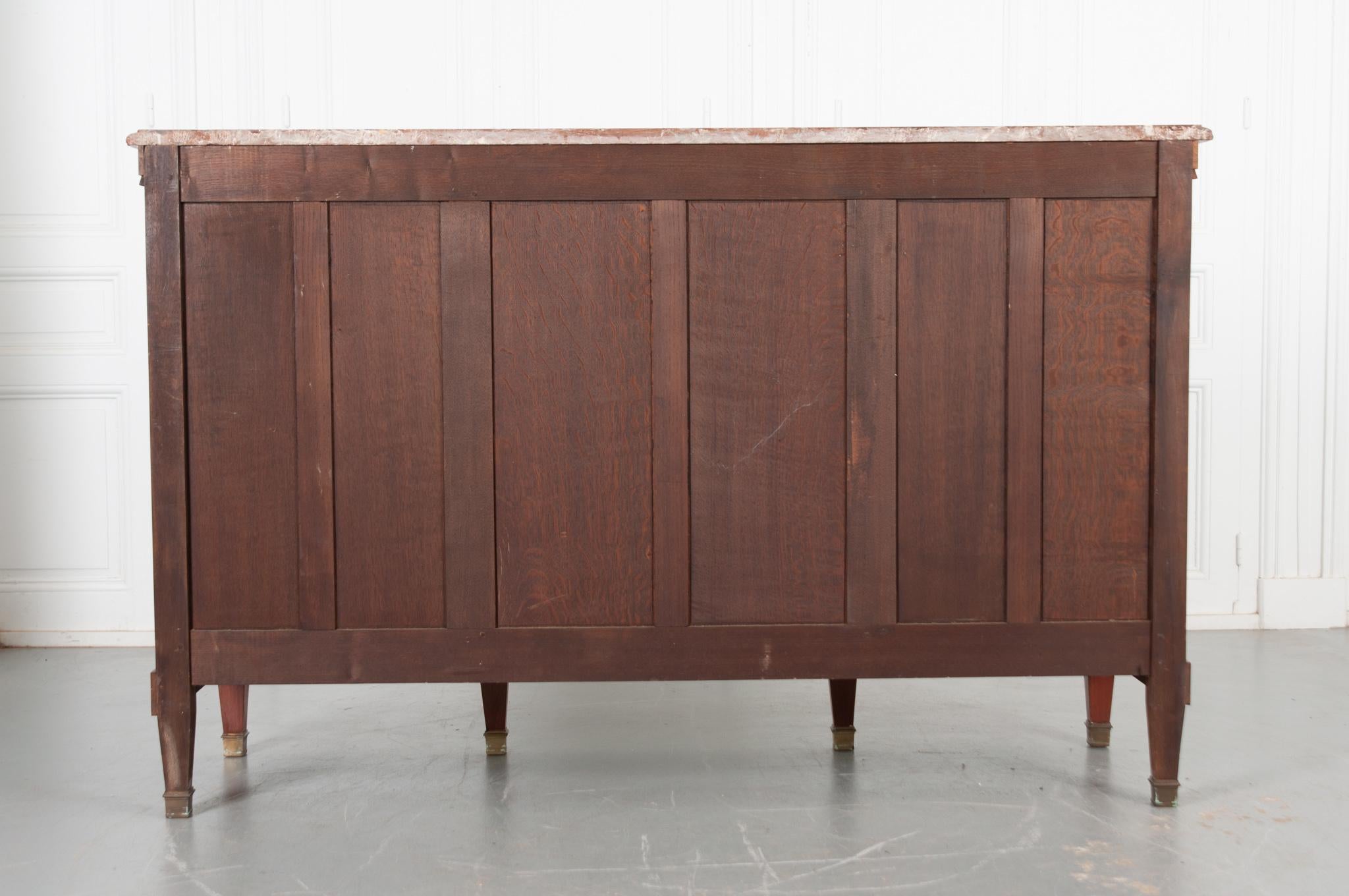 French 19th Century Transitional Mahogany Enfilade For Sale 4