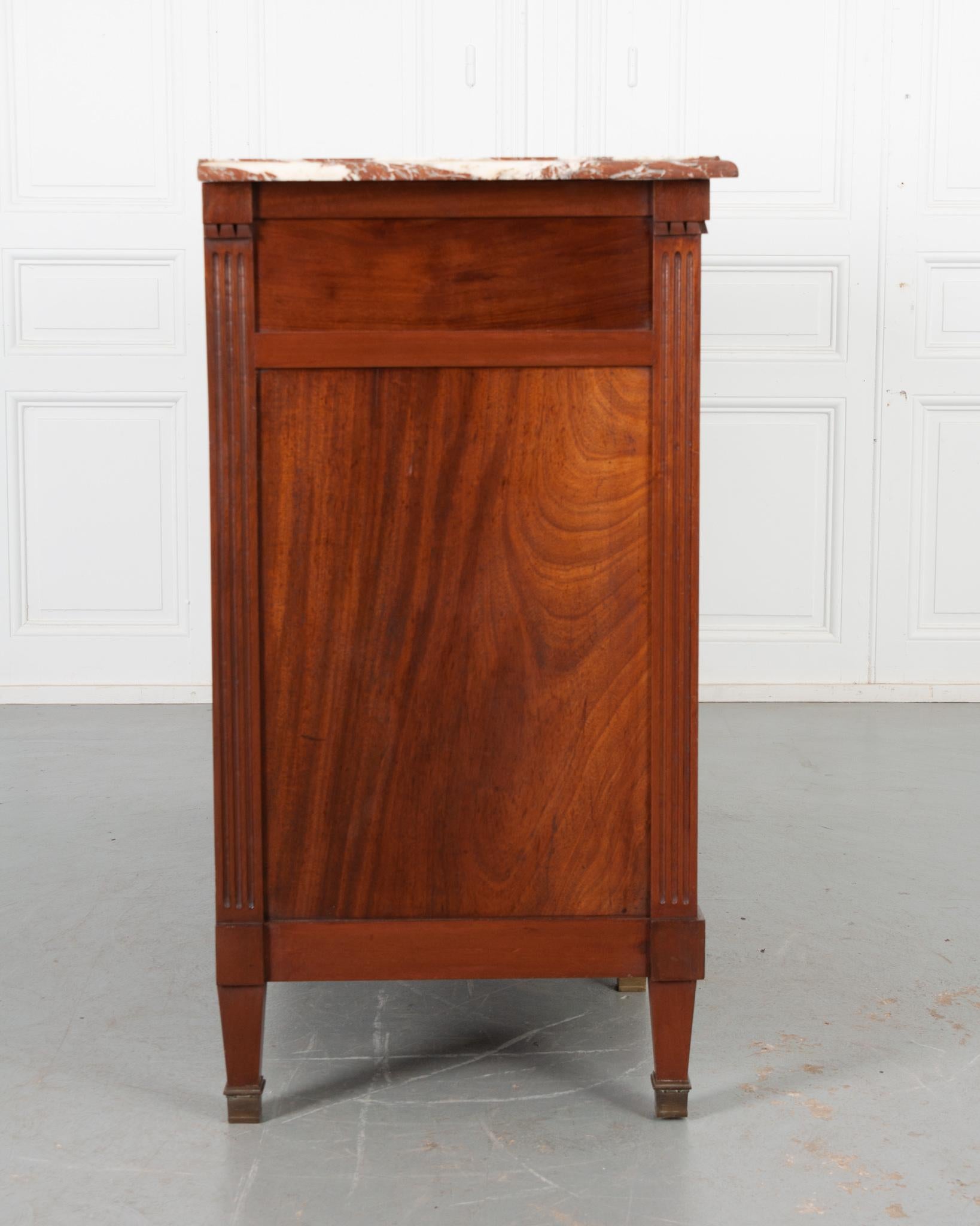 French 19th Century Transitional Mahogany Enfilade For Sale 6