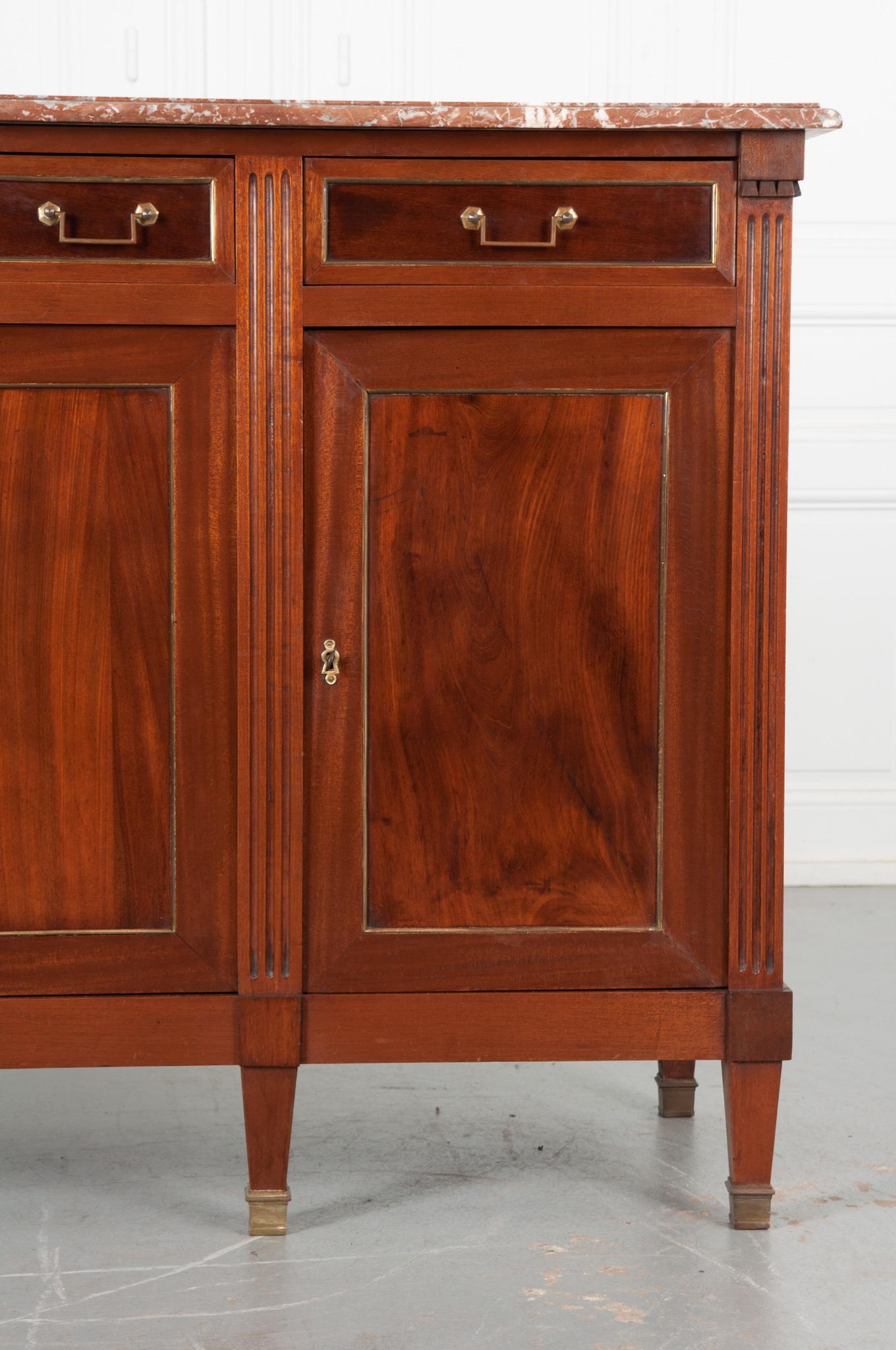 Other French 19th Century Transitional Mahogany Enfilade For Sale