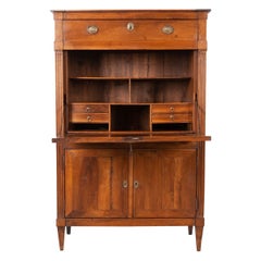 French 19th Century Transitional Secrétaire À Abattant