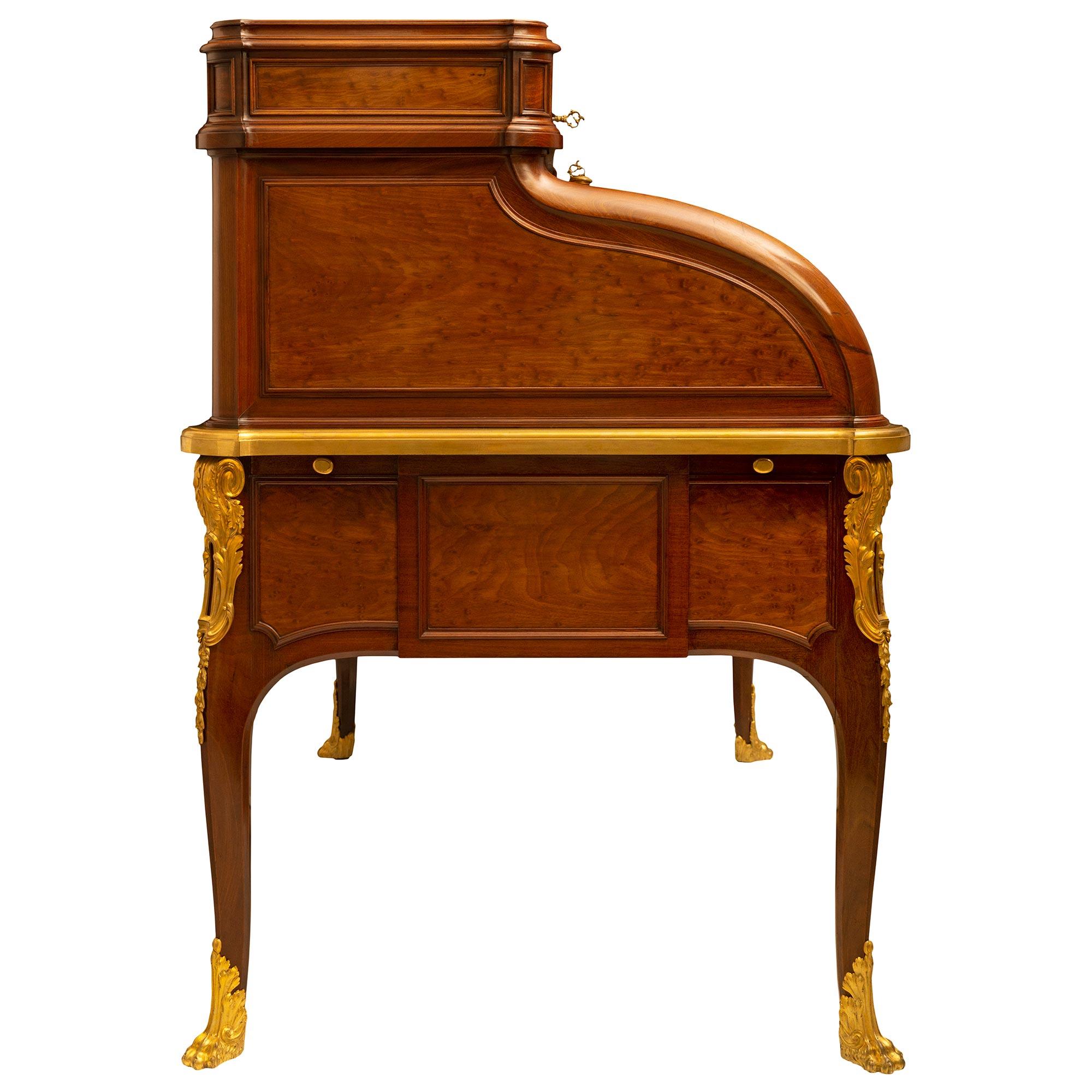 French 19th Century Transitional St. Bureau À Cylindre Desk For Sale 1
