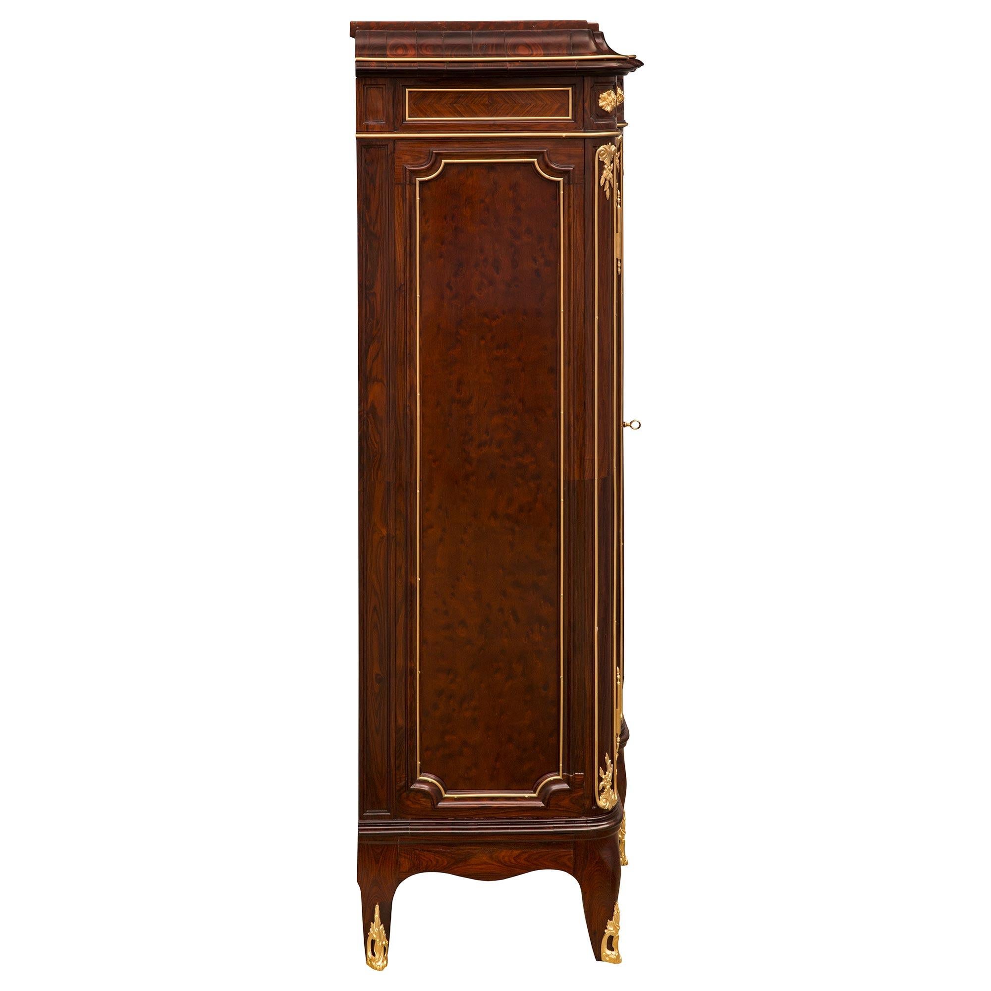 French 19th Century Transitional St. Cabinet Vitrine For Sale 2