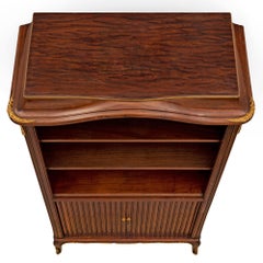 French 19th Century Transitional St. Mahogany and Ormolu Cabinet