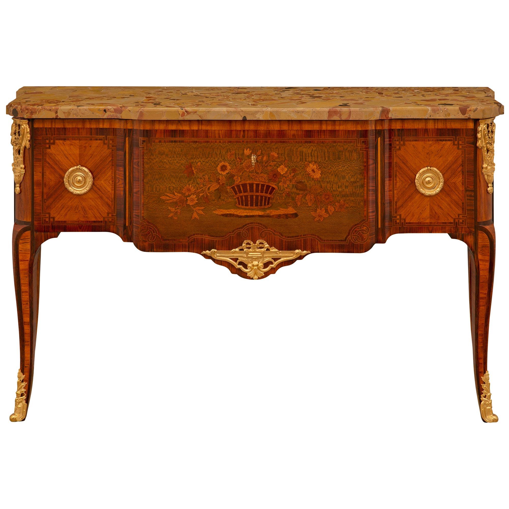 French 19th Century Transitional St. 'Perruquier' Chest, Stamped Henry Pannier For Sale 9