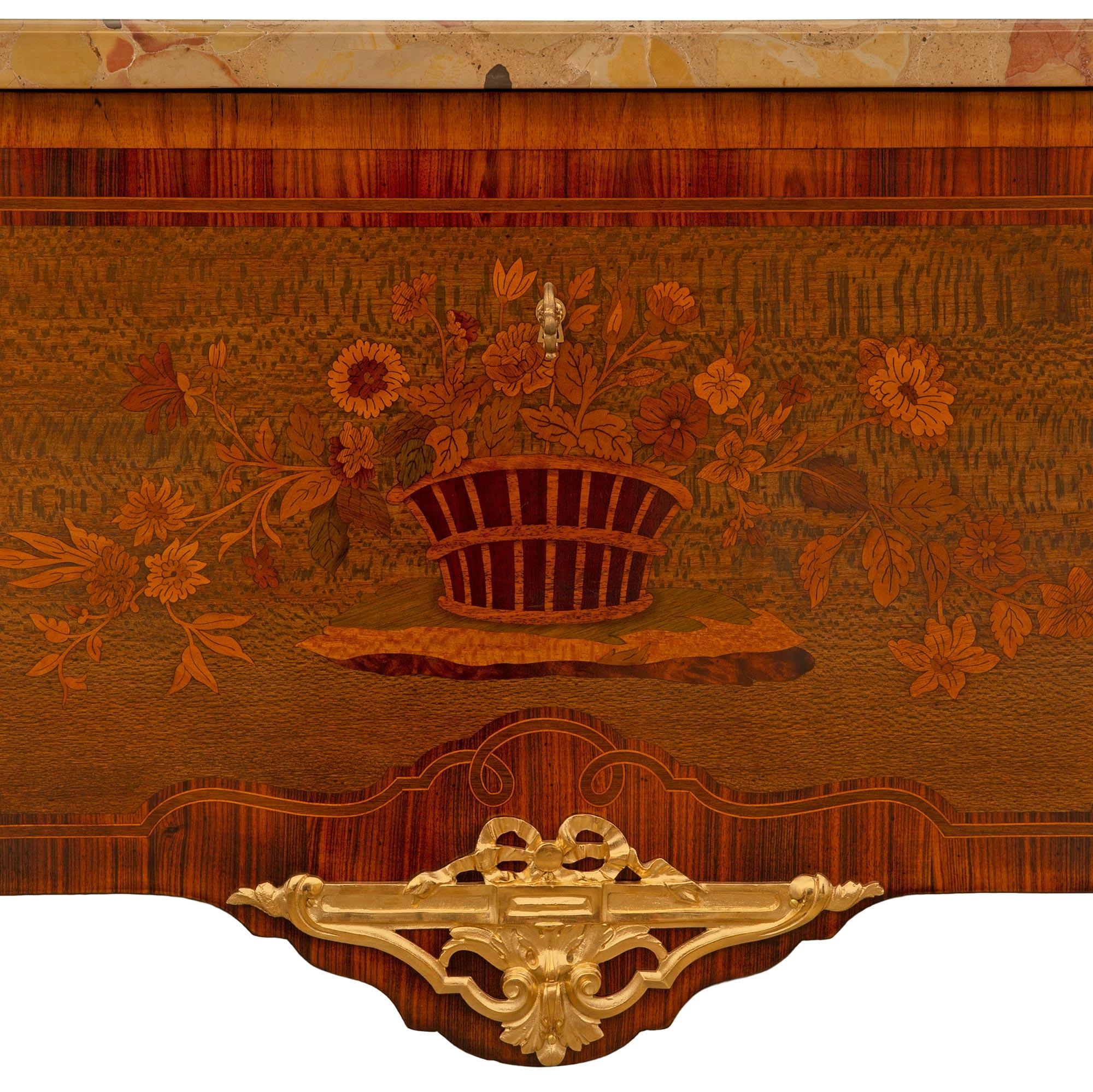 French 19th Century Transitional St. 'Perruquier' Chest, Stamped Henry Pannier For Sale 3