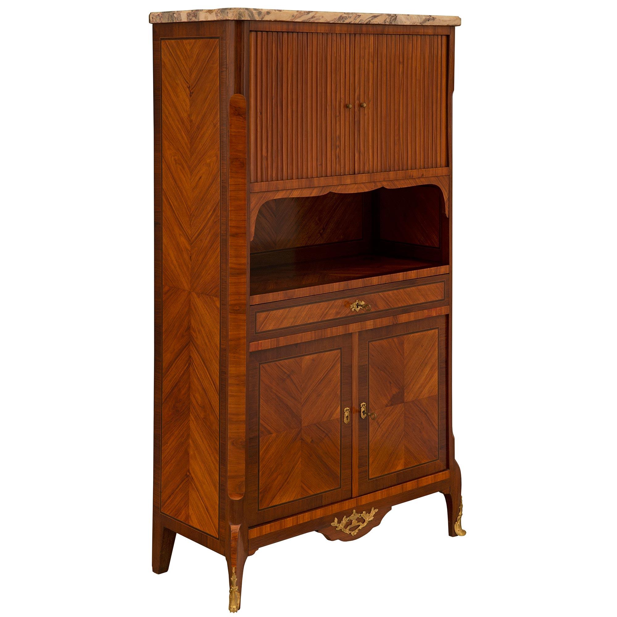 French 19th Century Transitional St. Secretaire In Good Condition For Sale In West Palm Beach, FL