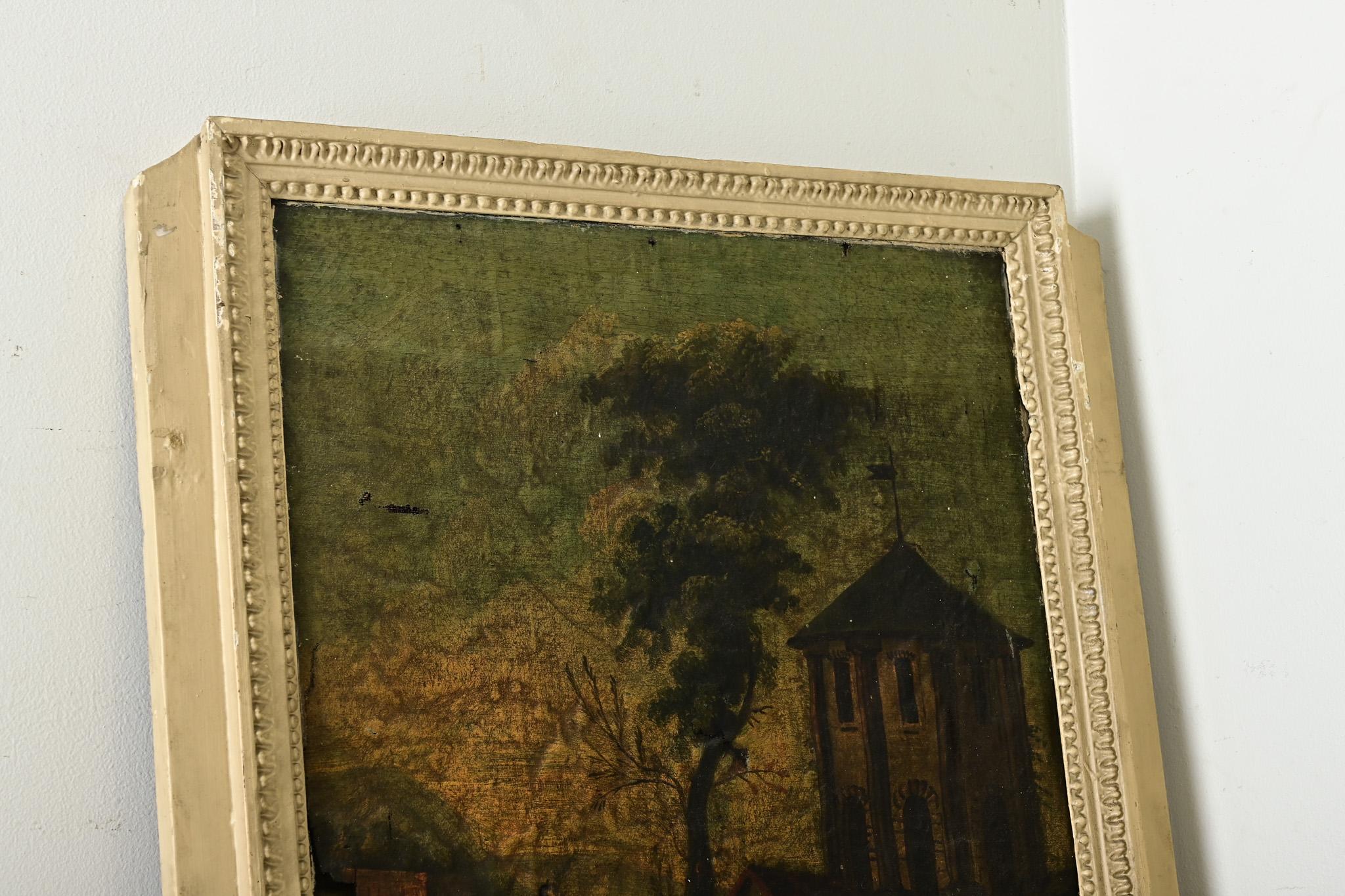 Francese Specchio Trumeau francese del XIX secolo in vendita