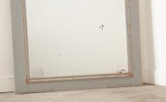 French 19th Century Trumeau with Original Mirror Glass