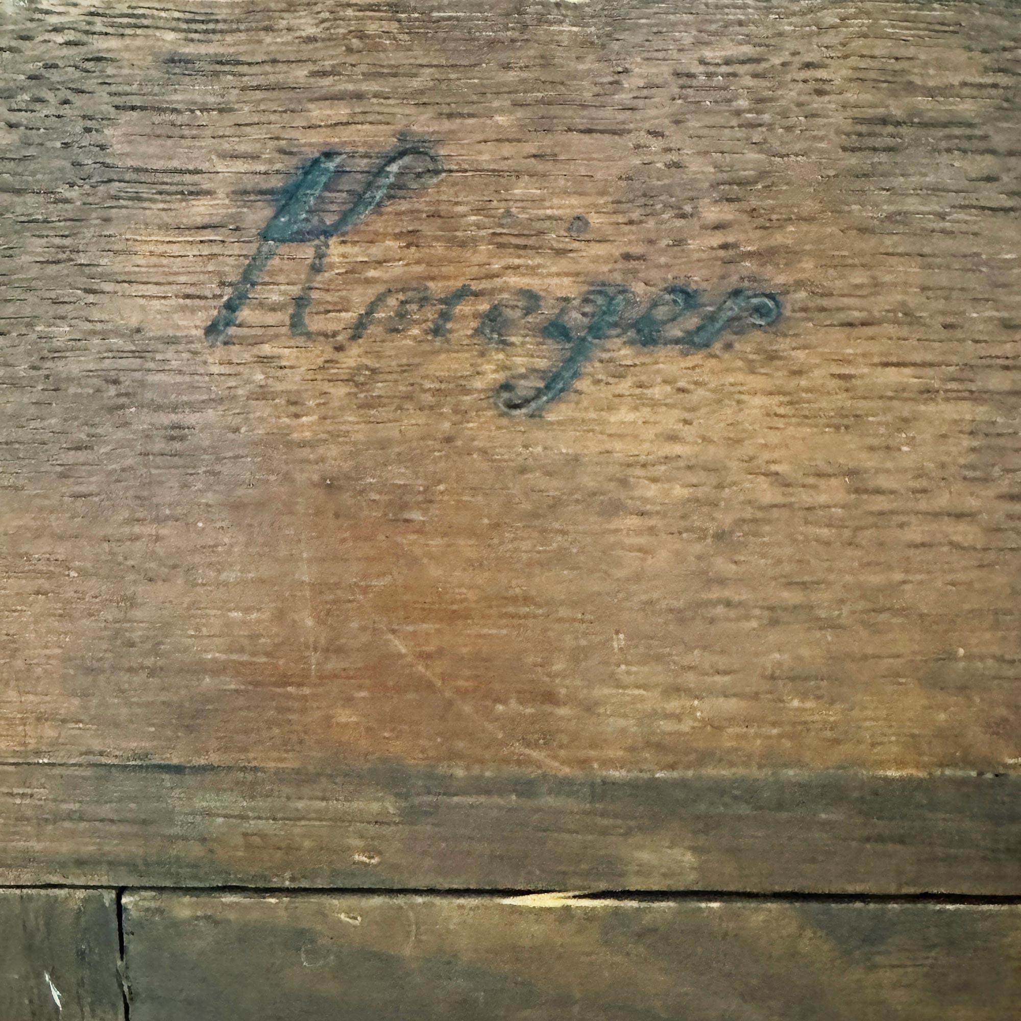 Buffet francese del XIX secolo in legno di tulipano, Kingwood e marmo, firmato Krieger in vendita 6