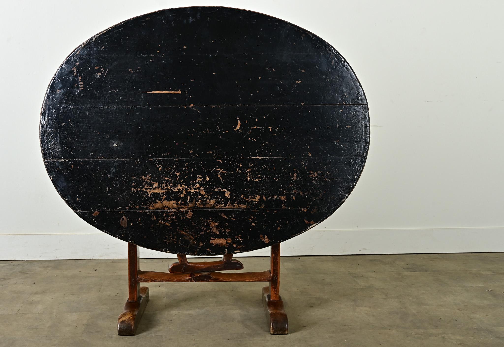 French 19th Century Vendange Table 8